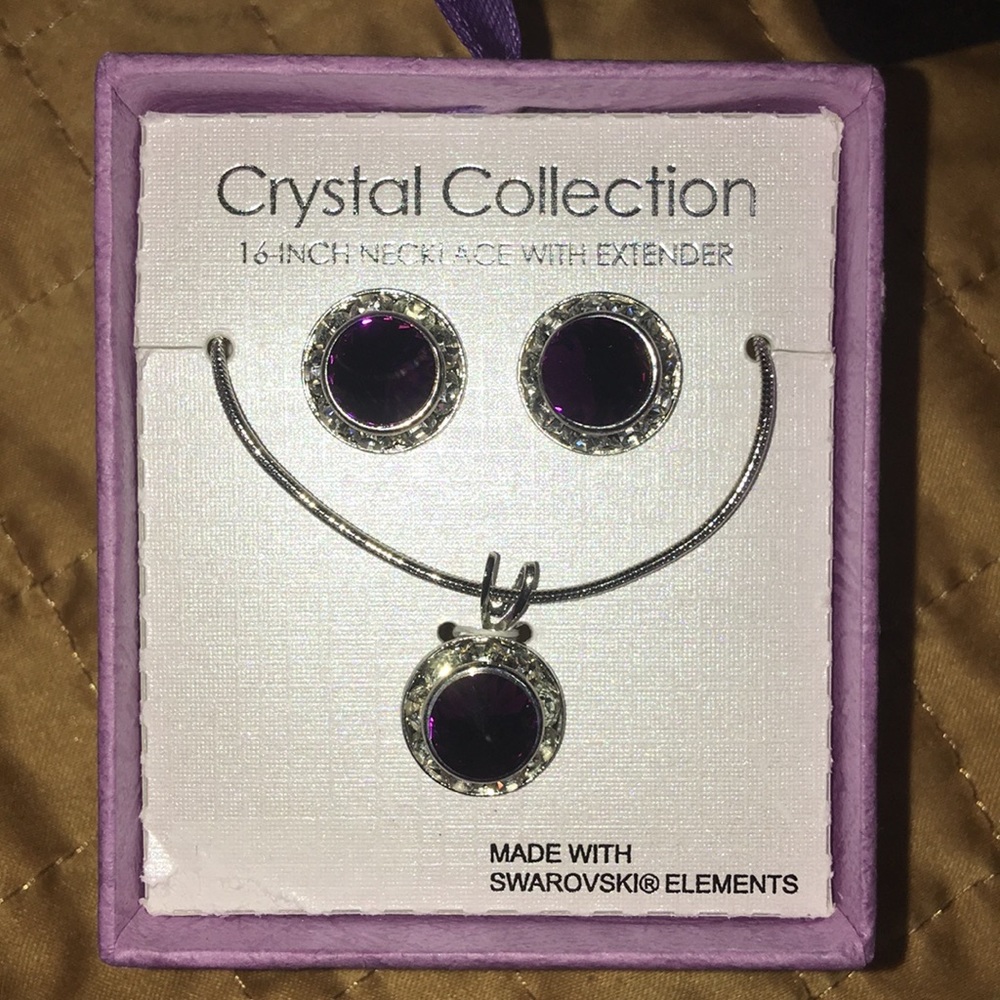 Chrystal Collection 16 Inch Necklace